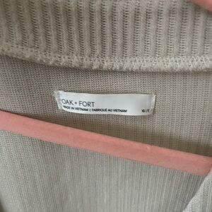 OAK + FORT Women's Beige Sweater